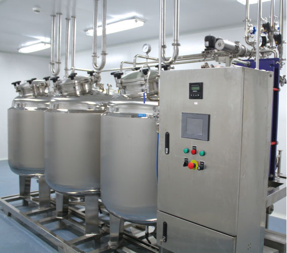 On-line cleaning system